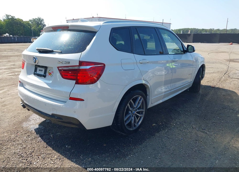 2016 BMW X3 XDRIVE28I VIN: 5UXWX9C59G0D84647