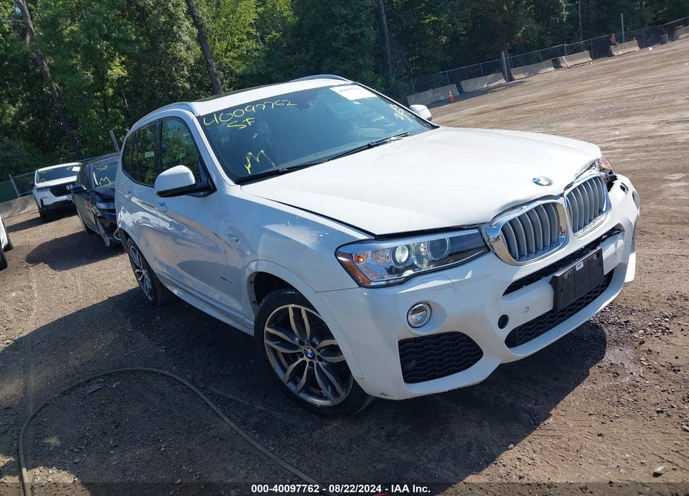 2016 BMW X3 XDRIVE28I VIN: 5UXWX9C59G0D84647
