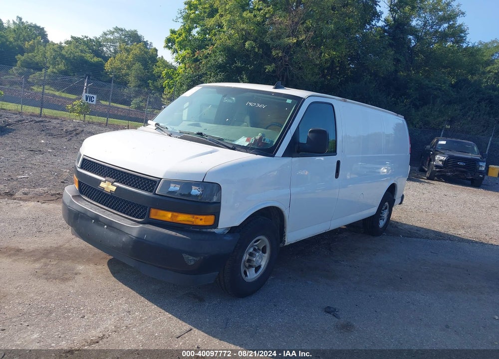 2020 CHEVROLET EXPRESS CARGO RWD 2500 REGULAR WHEELBASE WT VIN: 1GCWGAFP1L1140301