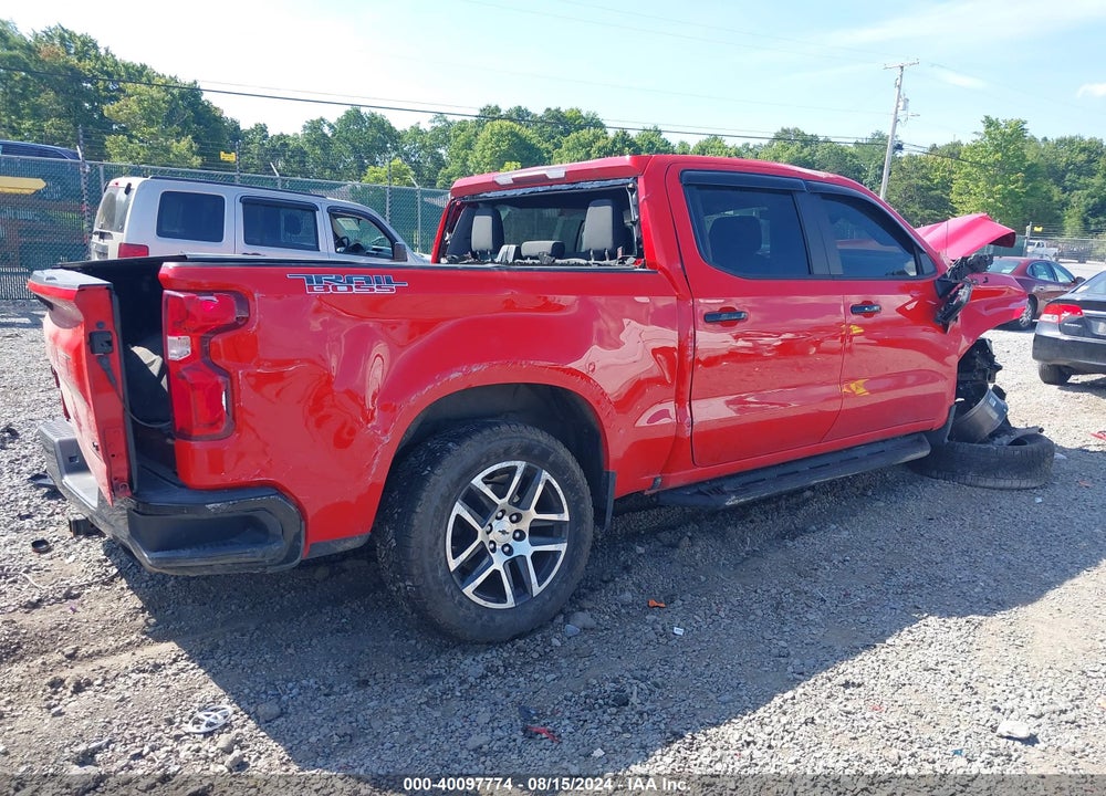 2020 CHEVROLET SILVERADO 1500 4WD SHORT BED LT TRAIL BOSS VIN: 1GCPYFED4LZ365822
