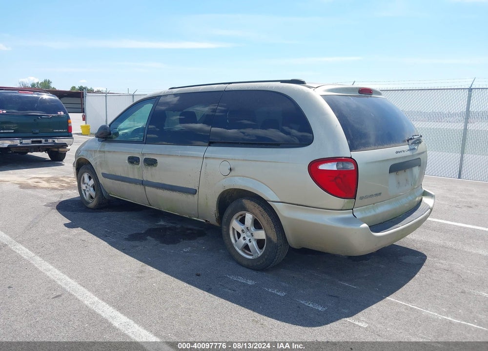 2005 DODGE GRAND CARAVAN SE VIN: 1D4GP24R75B316735