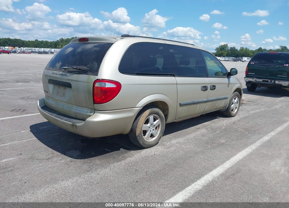 2005 DODGE GRAND CARAVAN SE VIN: 1D4GP24R75B316735