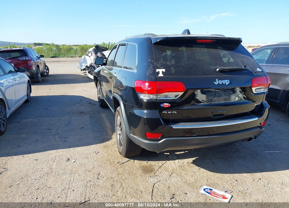 2017 JEEP GRAND CHEROKEE LIMITED 4X4 VIN: 1C4RJFBG7HC873045