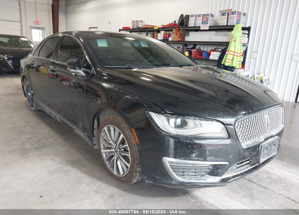 2017 LINCOLN MKZ SELECT VIN: 3LN6L5C92HR624138