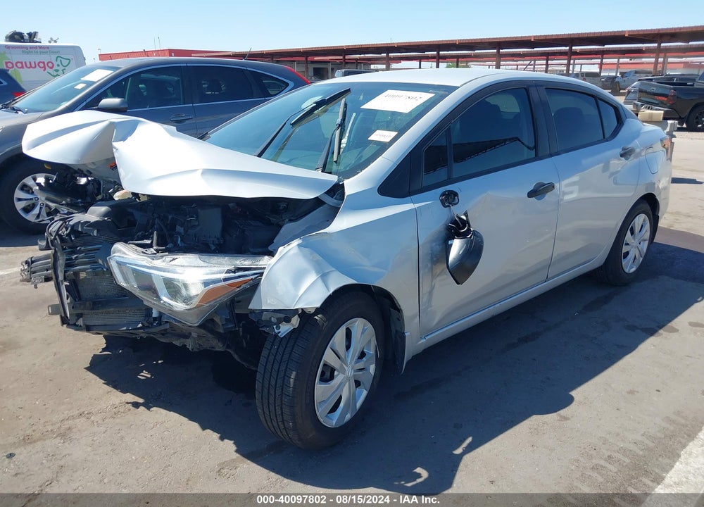 2020 NISSAN VERSA S 5-SPEED MANUAL TRANSMISSION VIN: 3N1CN8BV0LL848248