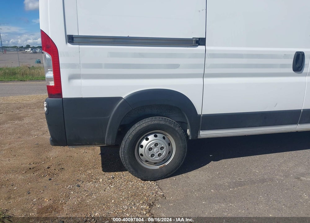 2019 RAM PROMASTER 1500 LOW ROOF 118 WB VIN: 3C6TRVNG9KE543919