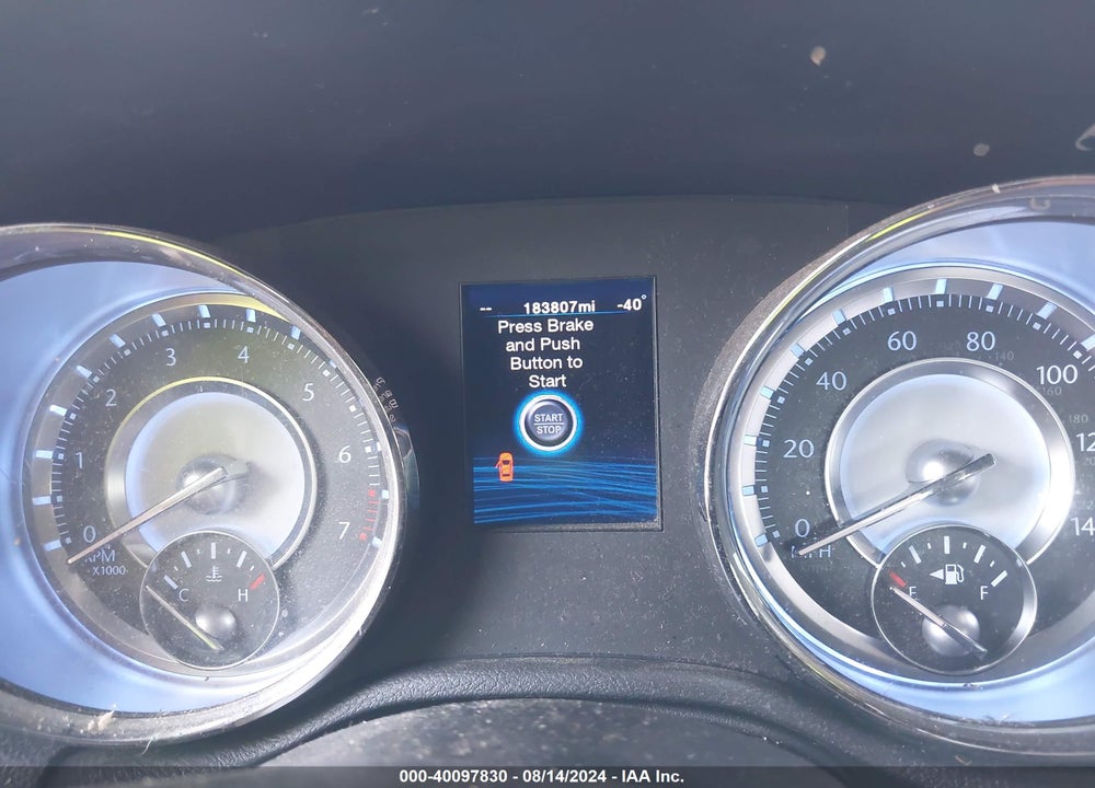 2012 CHRYSLER 300 LIMITED VIN: 2C3CCACG9CH204190