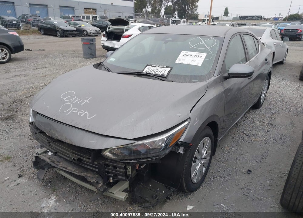 2024 NISSAN SENTRA S XTRONIC CVT VIN: 3N1AB8BVXRY344575