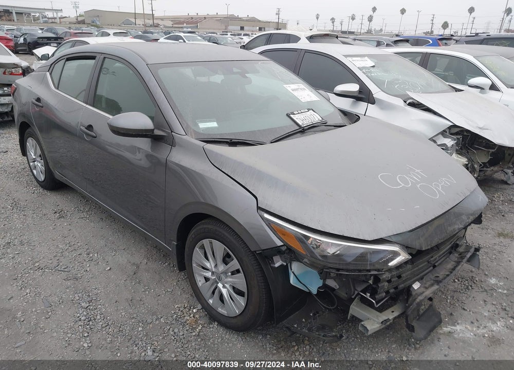 2024 NISSAN SENTRA S XTRONIC CVT VIN: 3N1AB8BVXRY344575