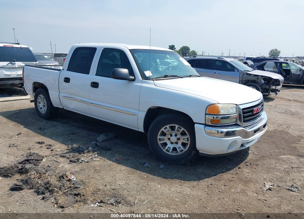 2006 GMC SIERRA 1500 SLE1 VIN: 2GTEC13ZX61326043