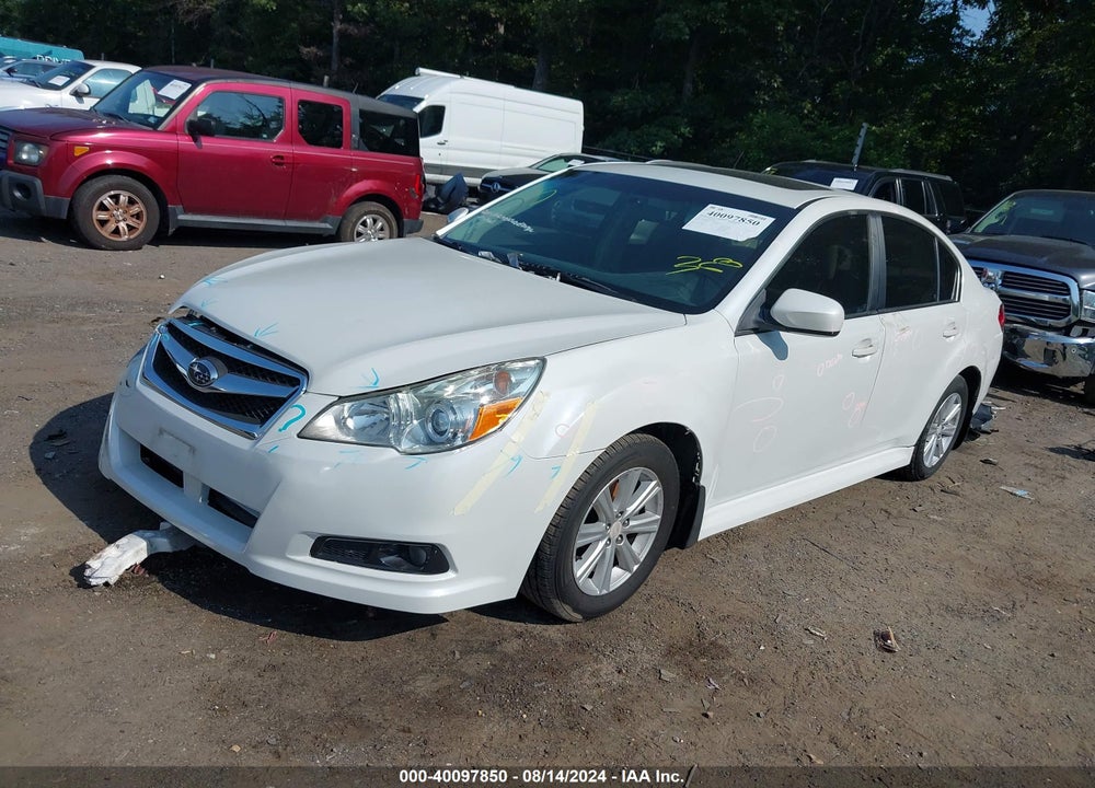 2012 SUBARU LEGACY 2.5I PREMIUM VIN: 4S3BMBG61C3007934