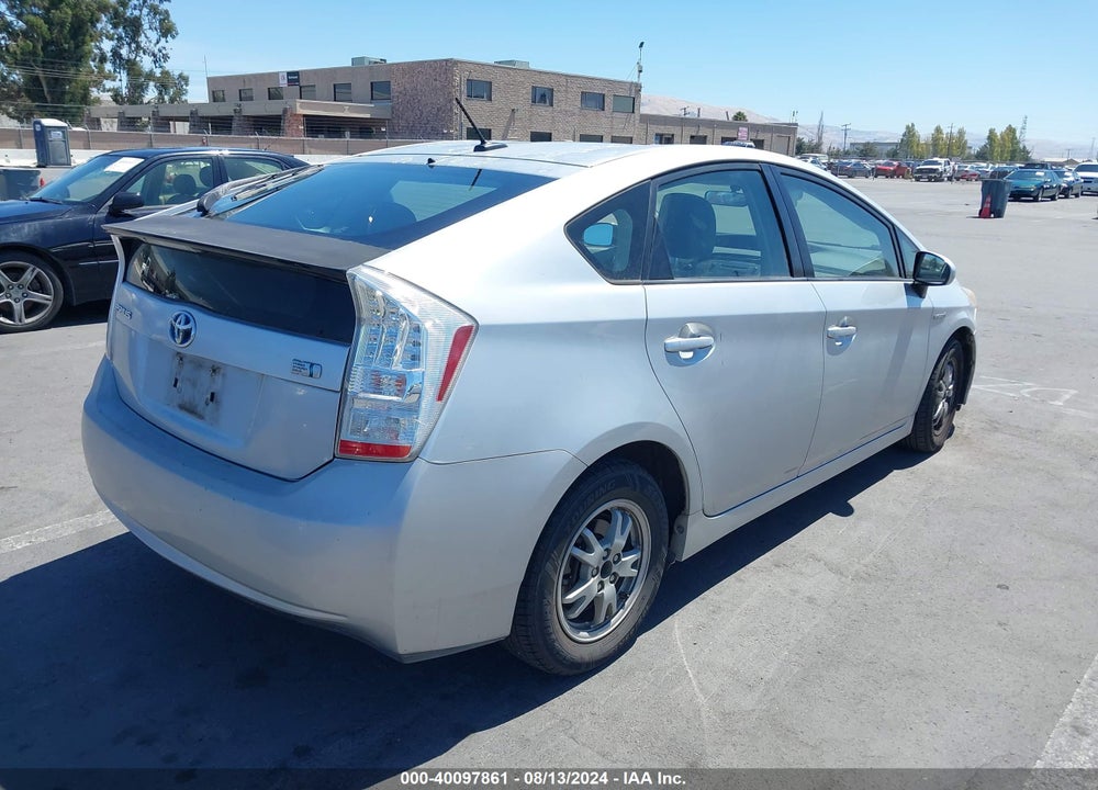 2010 TOYOTA PRIUS II VIN: JTDKN3DU2A0068942