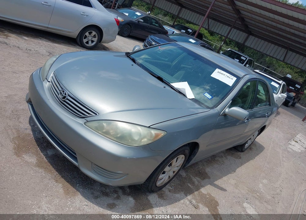 2005 TOYOTA CAMRY LE VIN: 4T1BE32K85U639345