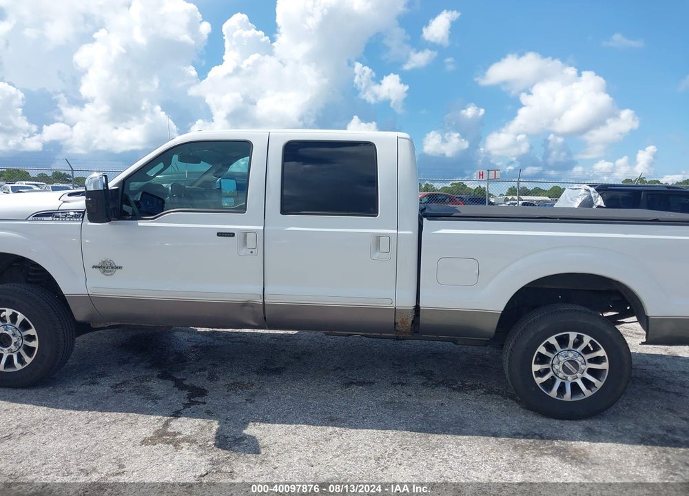 2013 FORD F-350 LARIAT VIN: 1FT8W3BT0DEB32095