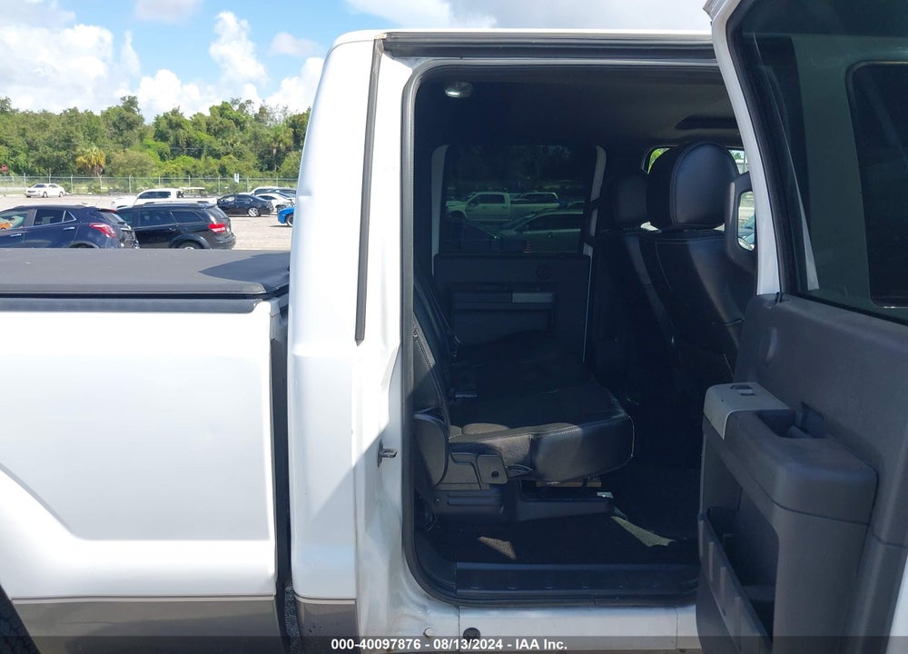 2013 FORD F-350 LARIAT VIN: 1FT8W3BT0DEB32095