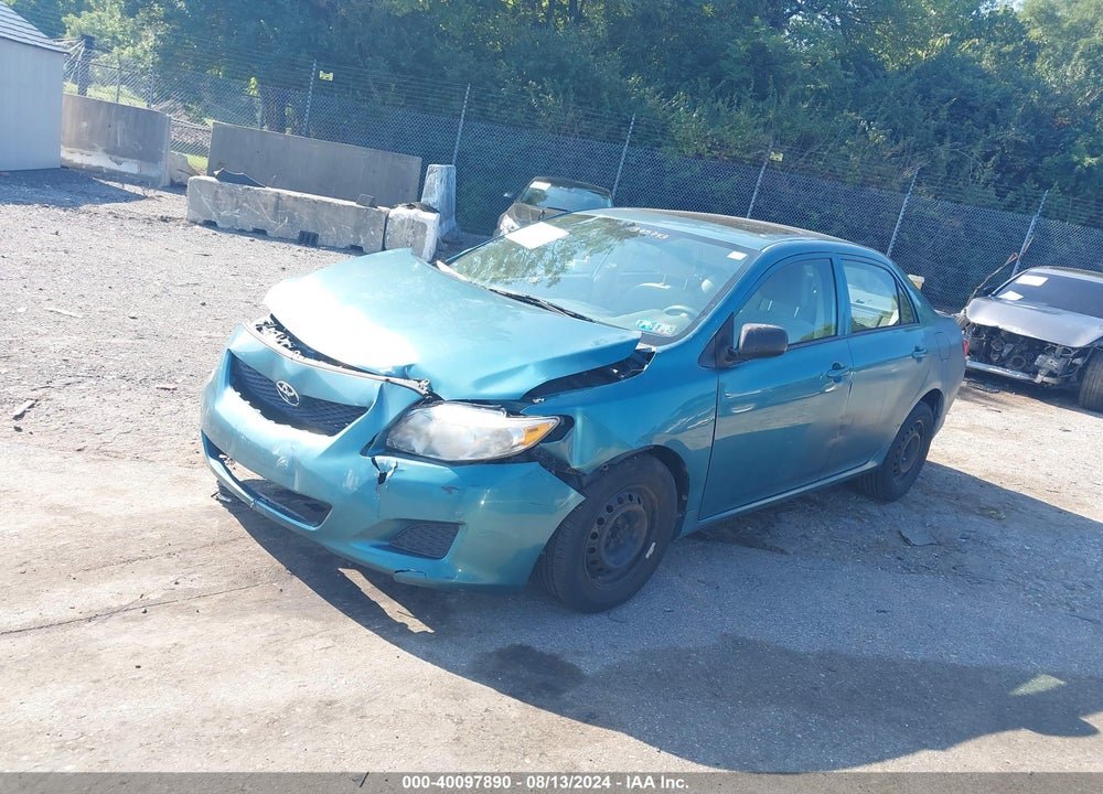2010 TOYOTA COROLLA LE VIN: 2T1BU4EE0AC375743