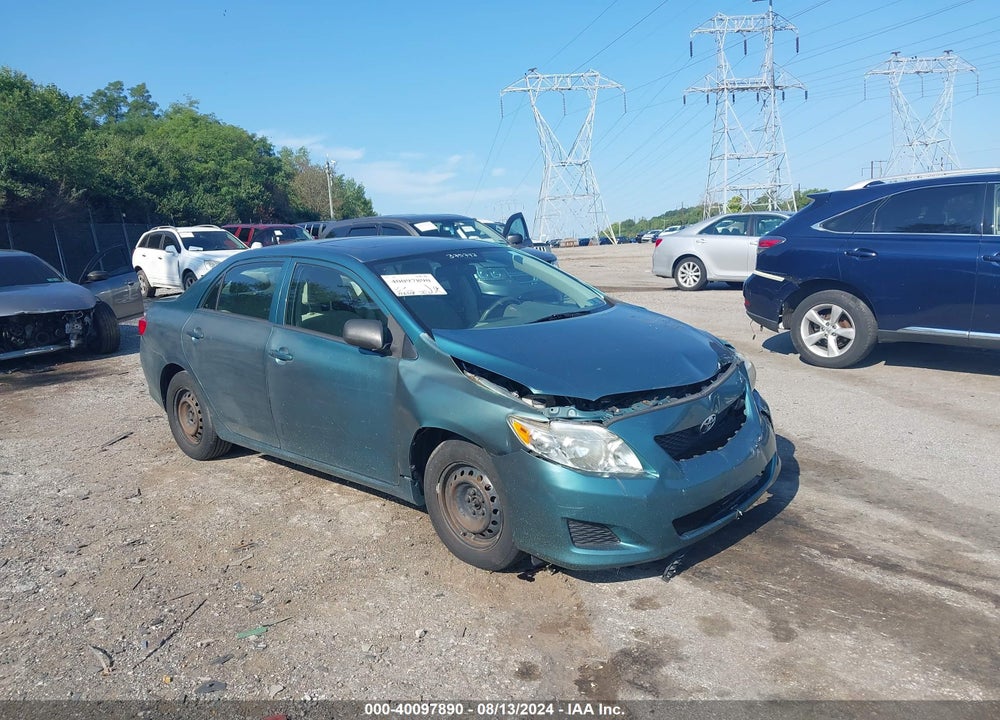 2010 TOYOTA COROLLA LE VIN: 2T1BU4EE0AC375743