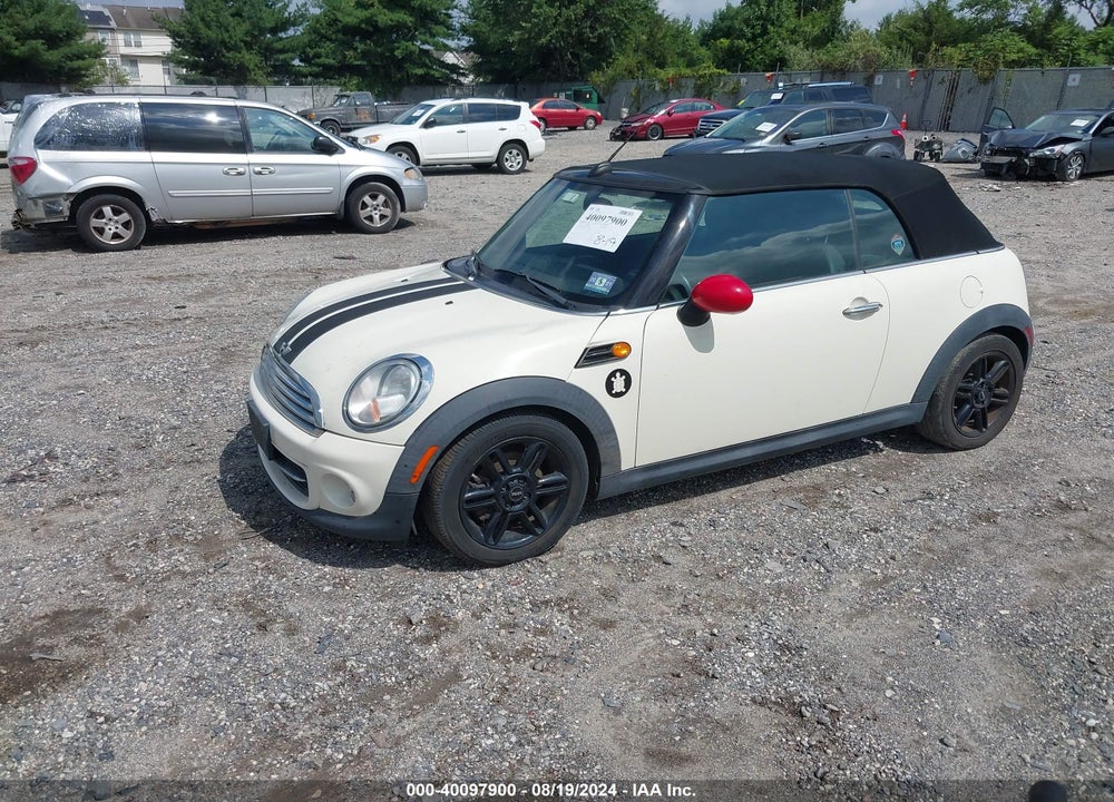 2012 MINI COOPER VIN: WMWZN3C59CT134636