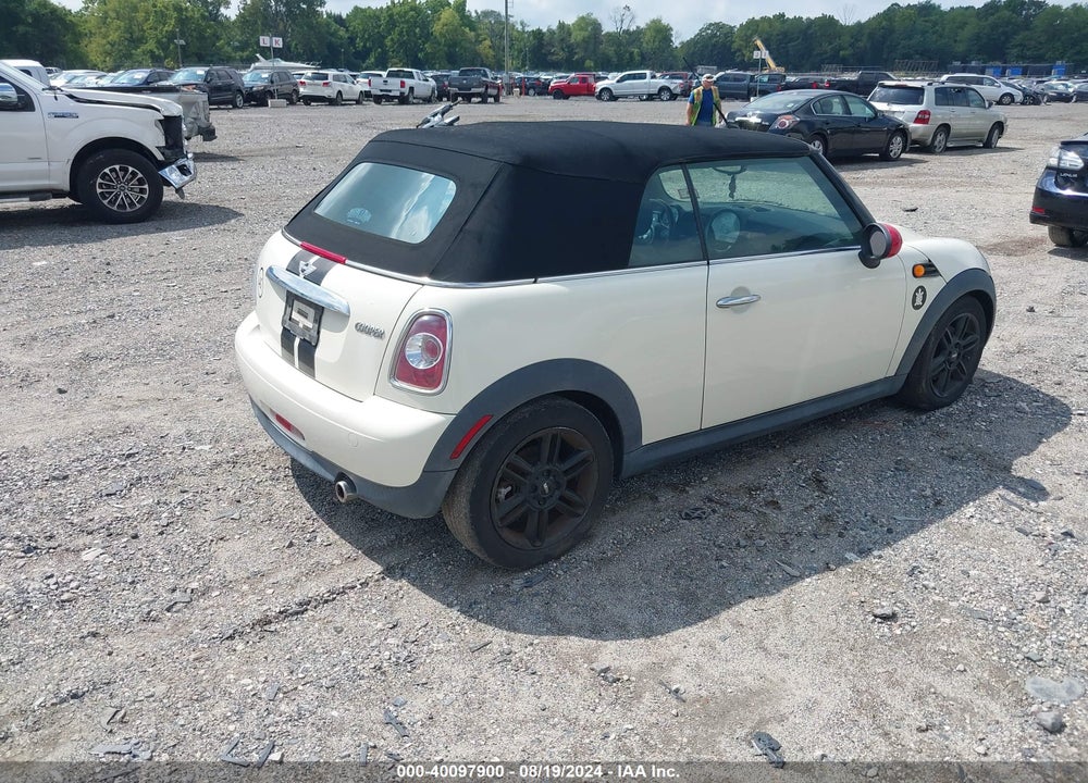 2012 MINI COOPER VIN: WMWZN3C59CT134636