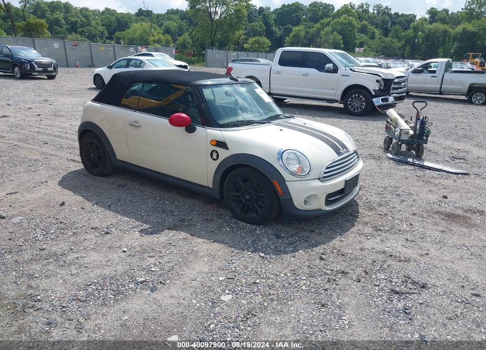 2012 MINI COOPER VIN: WMWZN3C59CT134636