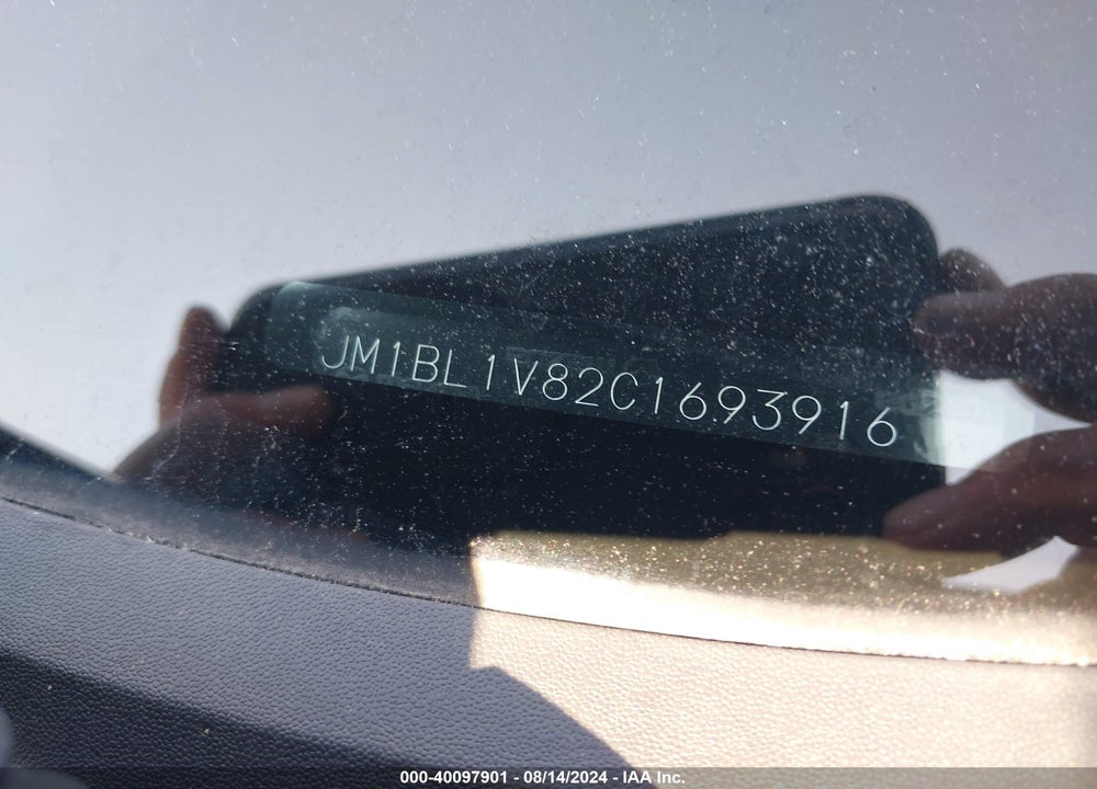 2012 MAZDA 3 I TOURING VIN: JM1BL1V82C1693916