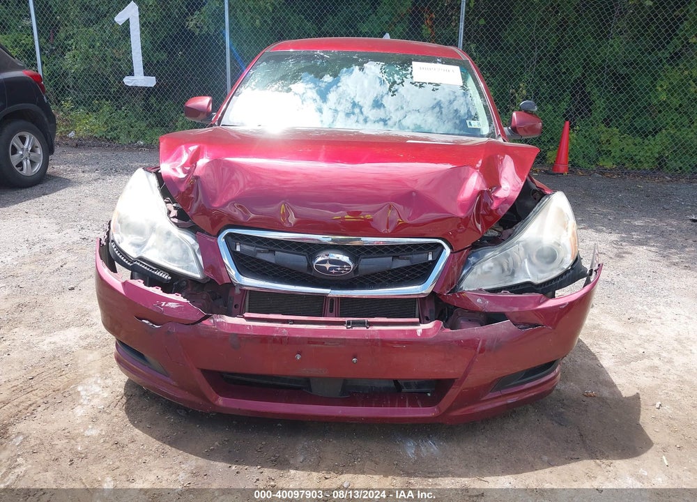 2011 SUBARU LEGACY 2.5I PREMIUM VIN: 4S3BMBC61B3260384