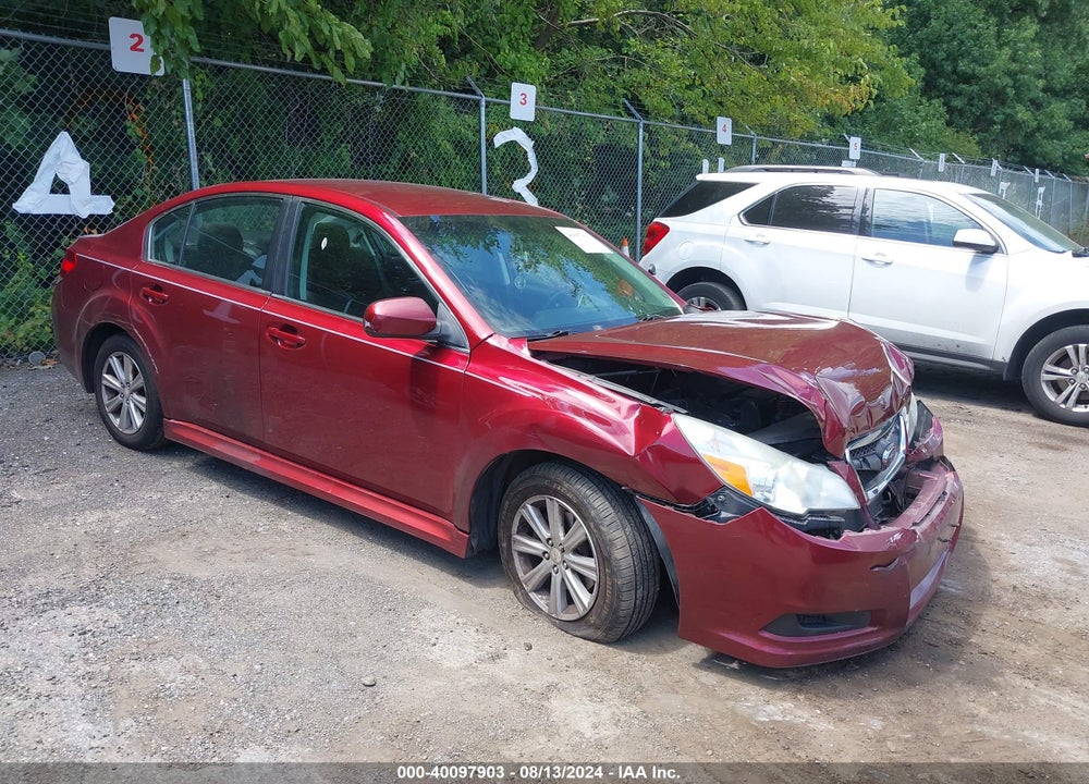 2011 SUBARU LEGACY 2.5I PREMIUM VIN: 4S3BMBC61B3260384