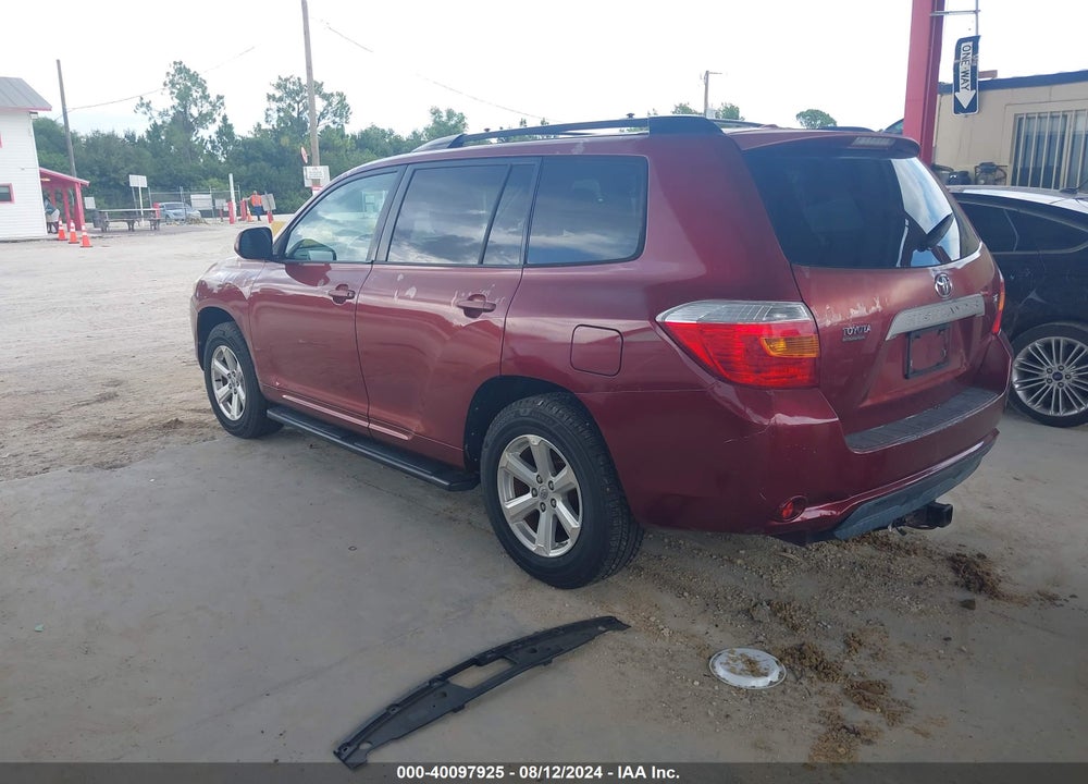 2009 TOYOTA HIGHLANDER VIN: JTEDS41A692072134