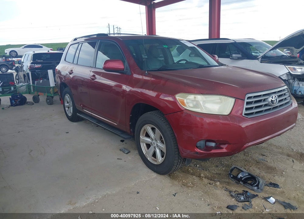2009 TOYOTA HIGHLANDER VIN: JTEDS41A692072134