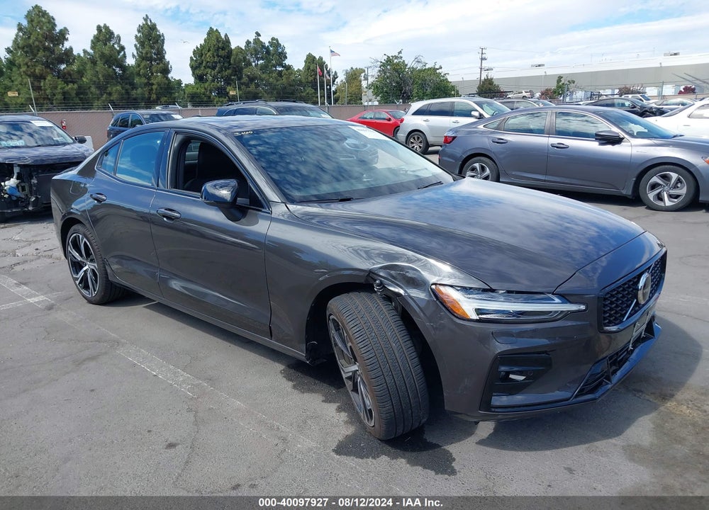 2023 VOLVO S60 B5 CORE DARK THEME VIN: 7JRL12TV5PG234487