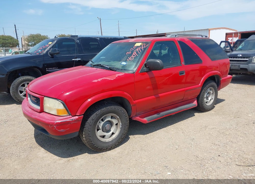 1998 GMC JIMMY SLS VIN: 1GKCS18W9WK509687