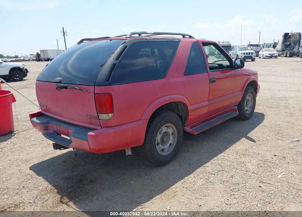 1998 GMC JIMMY SLS VIN: 1GKCS18W9WK509687