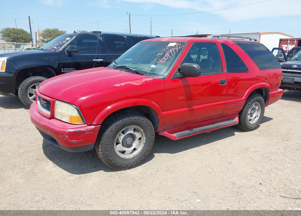 1998 GMC JIMMY SLS VIN: 1GKCS18W9WK509687