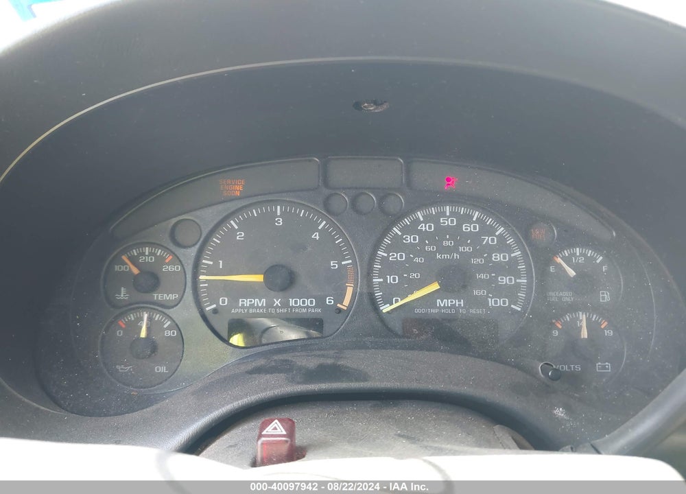 1998 GMC JIMMY SLS VIN: 1GKCS18W9WK509687
