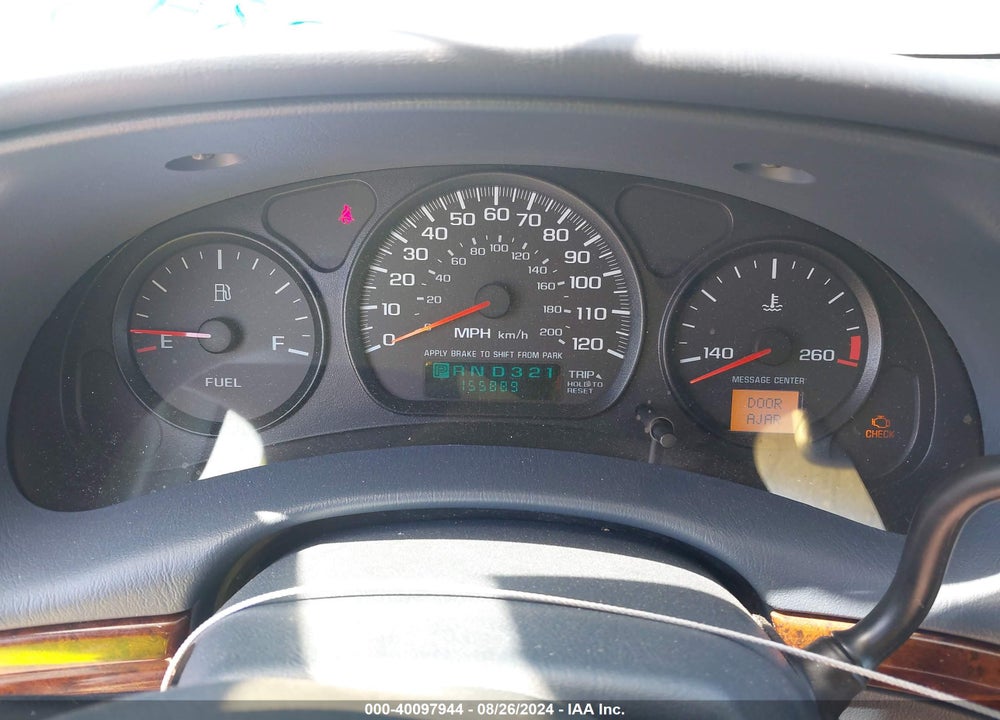 2000 CHEVROLET IMPALA VIN: 2G1WF55E3Y9208488