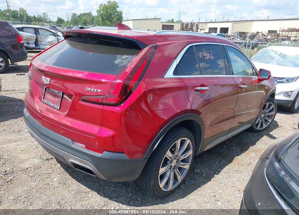 2019 CADILLAC XT4 PREMIUM LUXURY VIN: 1GYFZDR42KF149856