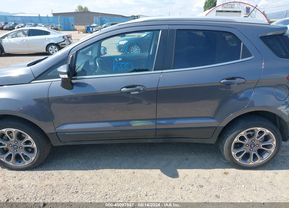 2021 FORD ECOSPORT TITANIUM VIN: MAJ6S3KL8MC448607