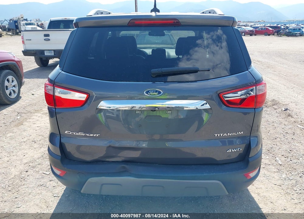 2021 FORD ECOSPORT TITANIUM VIN: MAJ6S3KL8MC448607