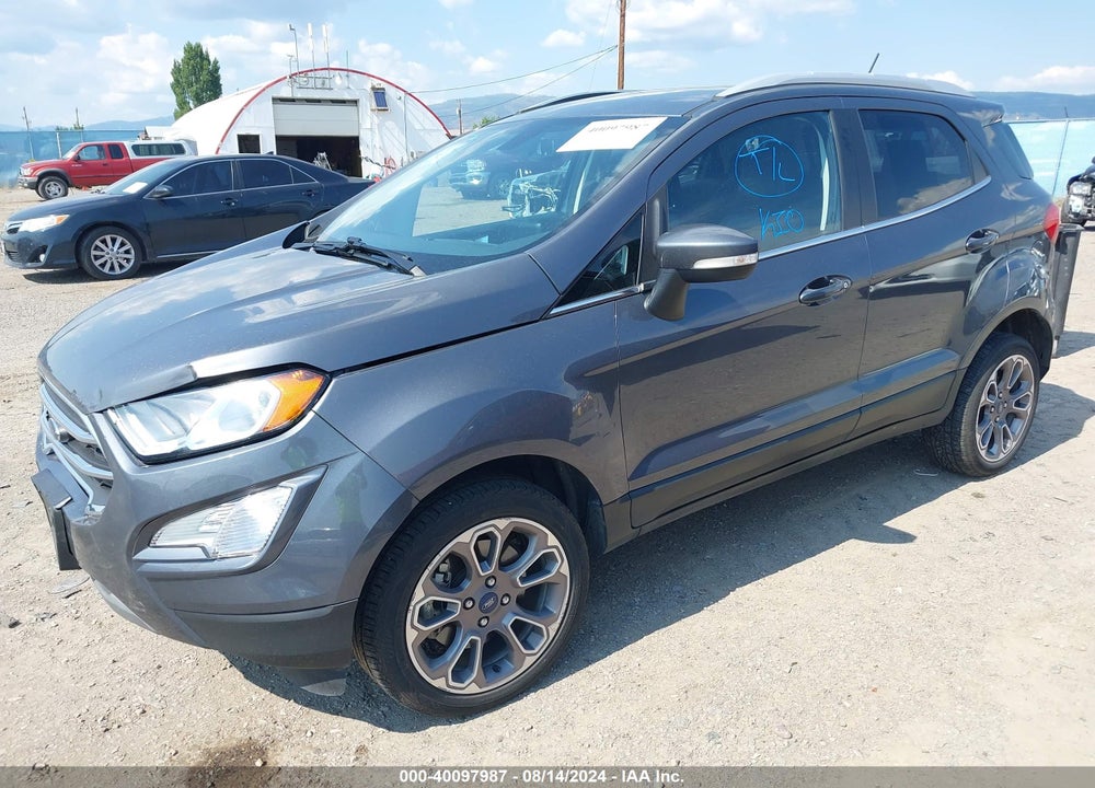 2021 FORD ECOSPORT TITANIUM VIN: MAJ6S3KL8MC448607