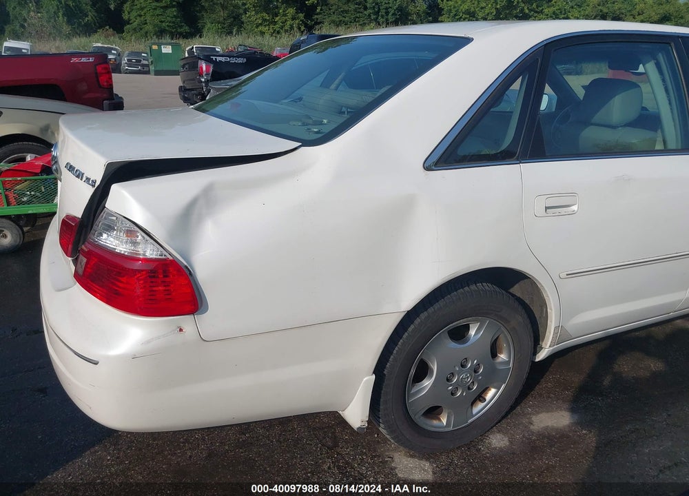 2004 TOYOTA AVALON XLS VIN: 4T1BF28BX4U379205