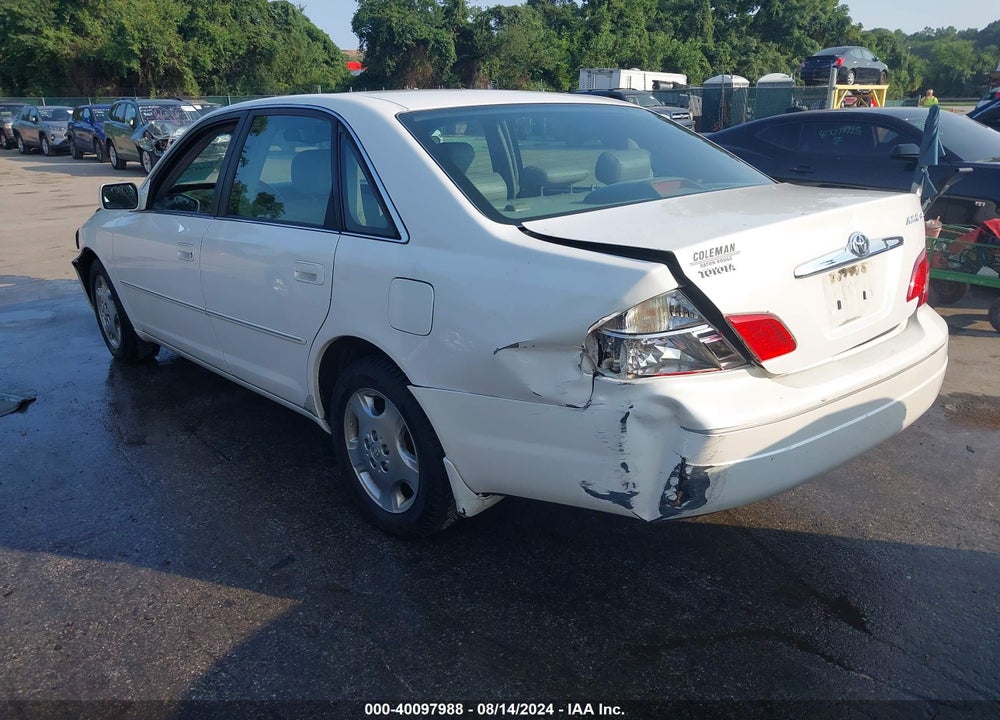 2004 TOYOTA AVALON XLS VIN: 4T1BF28BX4U379205