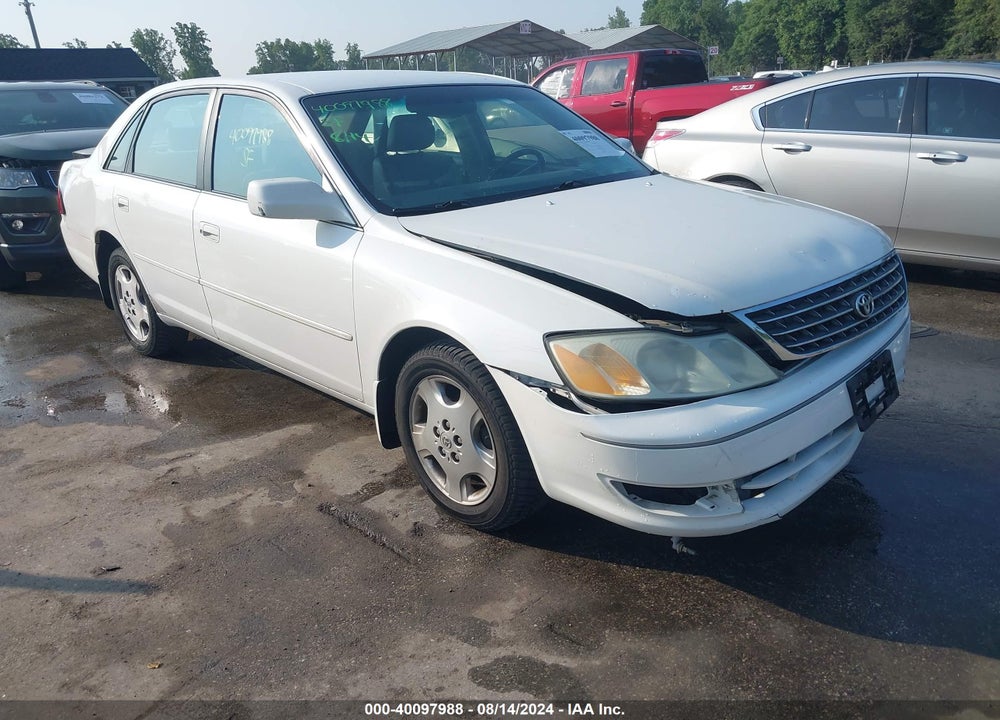 2004 TOYOTA AVALON XLS VIN: 4T1BF28BX4U379205