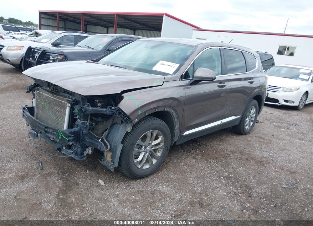 2019 HYUNDAI SANTA FE SE VIN: 5NMS2CAD9KH127774