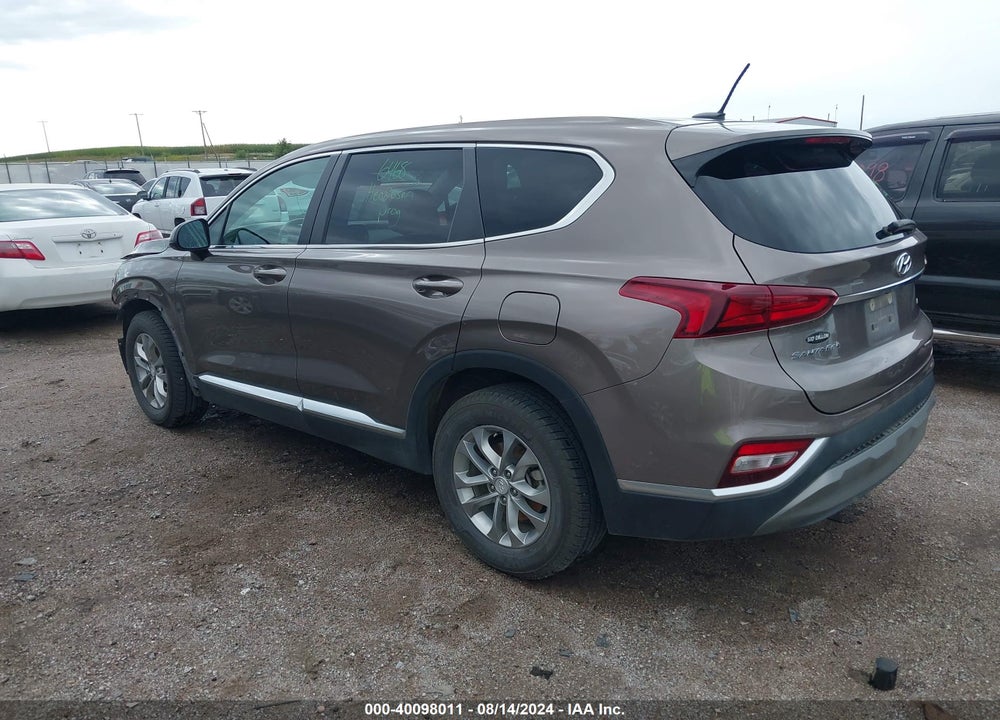 2019 HYUNDAI SANTA FE SE VIN: 5NMS2CAD9KH127774