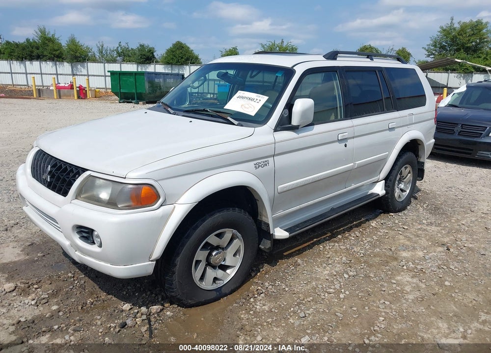 2003 MITSUBISHI MONTERO SPORT LTD VIN: JA4LS41R73J012991