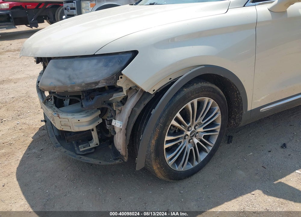 2016 LINCOLN MKX RESERVE VIN: 2LMTJ6LR7GBL38883