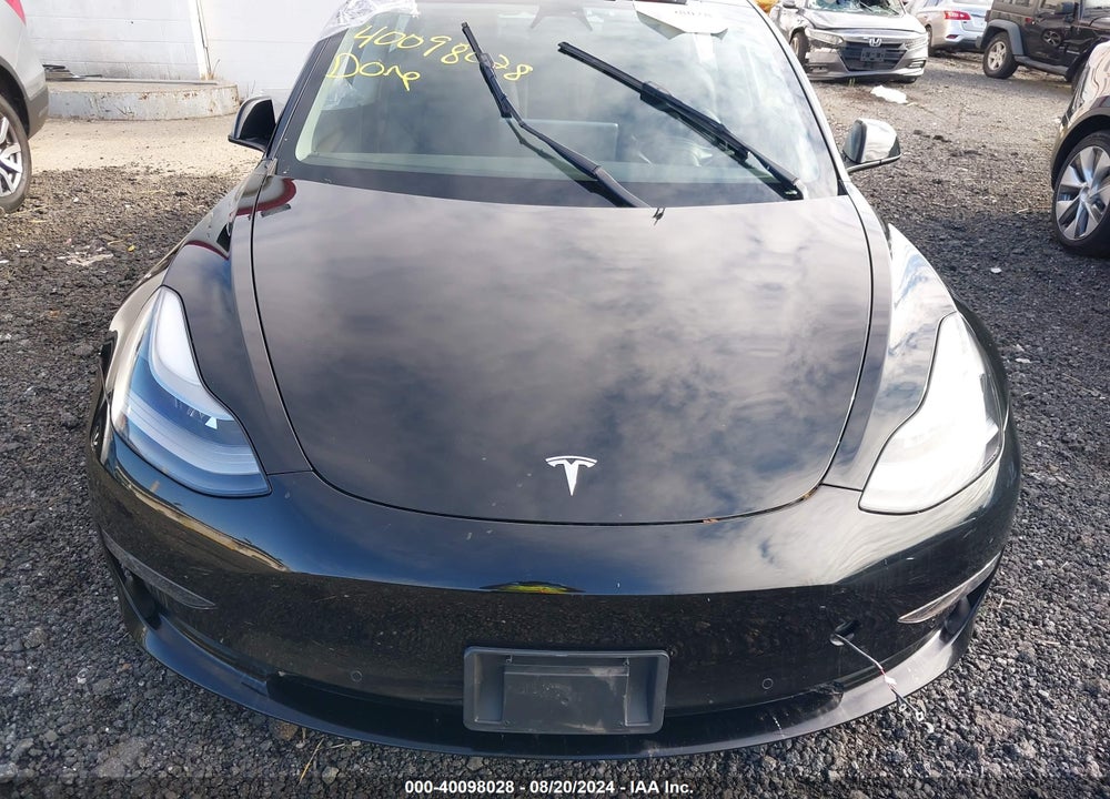 2022 TESLA MODEL 3 LONG RANGE DUAL MOTOR ALL-WHEEL DRIVE VIN: 5YJ3E1EB4NF106457
