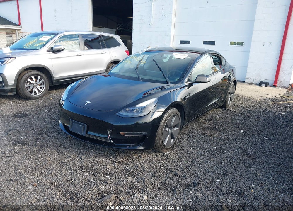 2022 TESLA MODEL 3 LONG RANGE DUAL MOTOR ALL-WHEEL DRIVE VIN: 5YJ3E1EB4NF106457