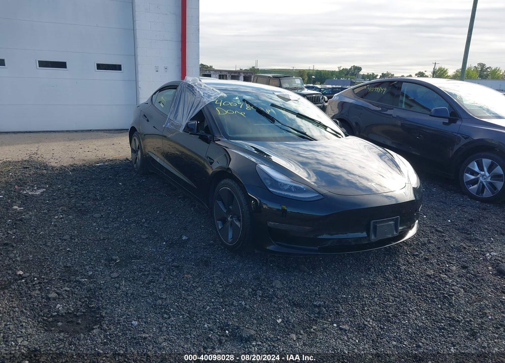 2022 TESLA MODEL 3 LONG RANGE DUAL MOTOR ALL-WHEEL DRIVE VIN: 5YJ3E1EB4NF106457