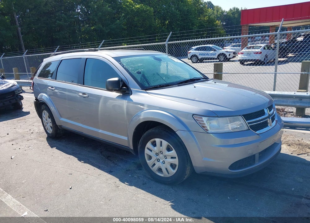 2018 DODGE JOURNEY SE VIN: 3C4PDCAB1JT520216